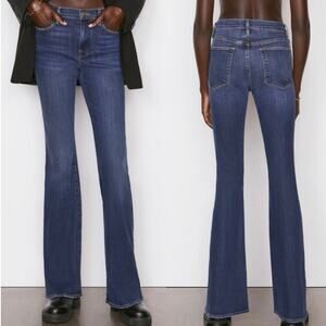 NEW! Frame Le High Waist Flare Denim Jeans Dublin Size 28 Womens